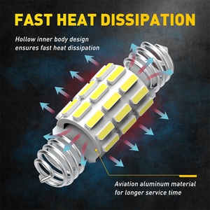 AUXITO White 6500K 31mm 36mm Festoon Bulb Bright LED Replace for <b>Car</b> <b>Interior</b> Dome Courtesy Door Map Trunk License Plate - Product Image 6
