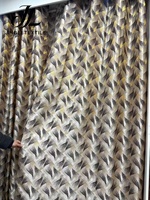 Ensemble de rideaux jacquard 3 pièces populaires, occultants et écologiques, prêts à poser pour bureau, chambre ou salon