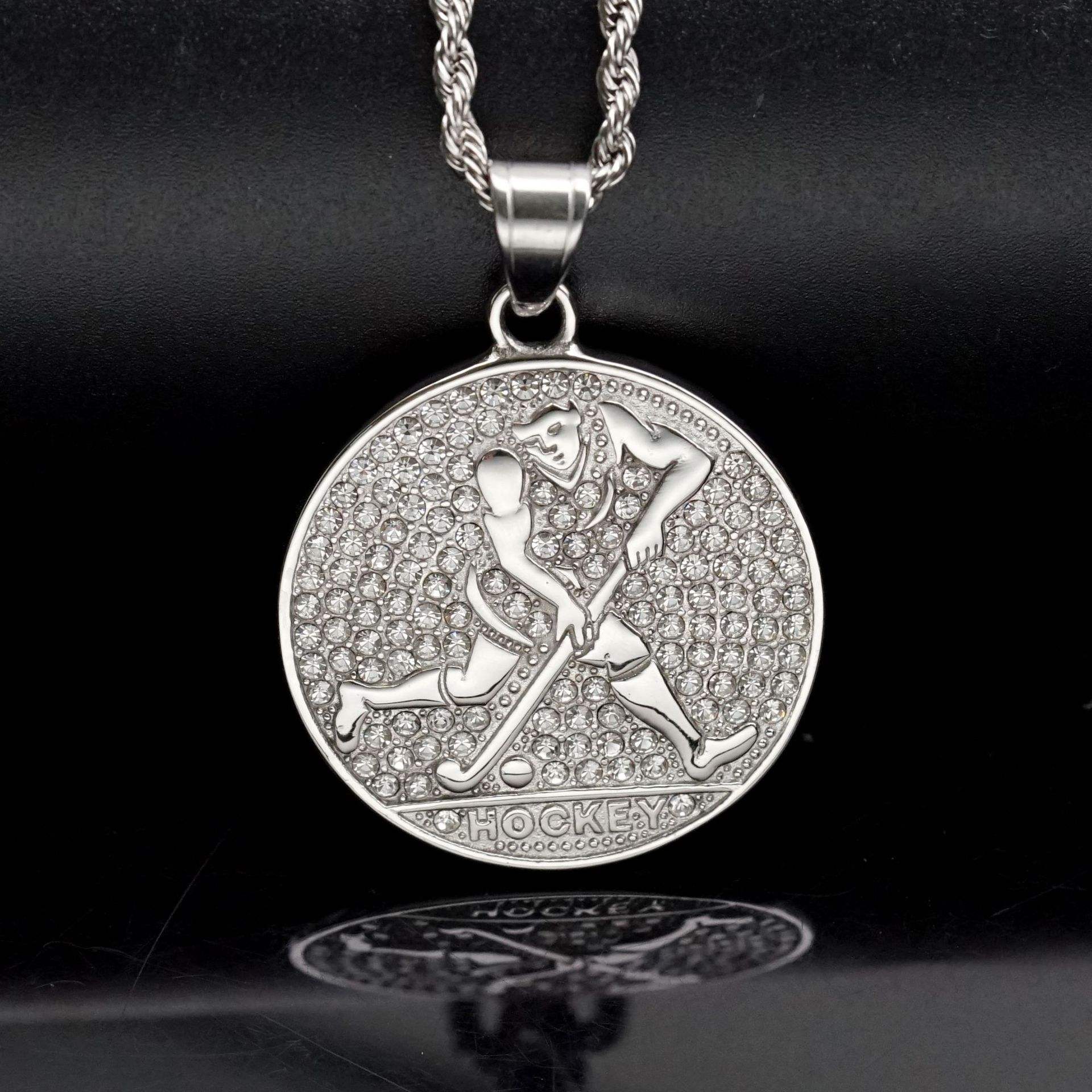 จี้เงินเดี่ยวไม่มีโซ่