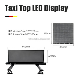 Pantalla <span class=keywords><strong>LED</strong></span> Personalizada para Publicidad Digital Comercial en Exteriores, Impermeable, para Techo de Automóvil, Panel <span class=keywords><strong>LED</strong></span> para Techo de Taxi - Product Image 6