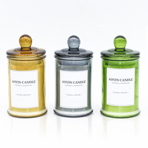 Bougies parfumées <span class=keywords><strong>de</strong></span> luxe <span class=keywords><strong>de</strong></span> qualité supérieure coffret cadeau pot en verre <span class=keywords><strong>de</strong></span> cire <span class=keywords><strong>de</strong></span> soja aromatique naturel pour <span class=keywords><strong>les</strong></span> célébrations <span class=keywords><strong>de</strong></span> parfum d'intérieur remise des diplômes <span class=keywords><strong>de</strong></span> Noël - Product Image 5