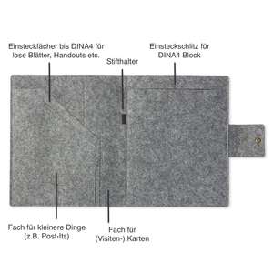 Funda de Fieltro para Mutterpass, para Futura Mamá, Nueva Llegada, Compra al por Mayor, Porta Ecografías - Product Image 2