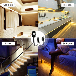 Trang Chủ Trang Trí LED Cảm Biến Ánh Sáng Trong Màu Trắng 12V PIR Cảm Biến Chuyển Động Phát Hiện Chuyển Động - Product Image 6