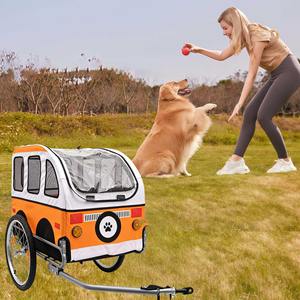 Remolque <span class=keywords><strong>para</strong></span> Mascotas, un Carrito que se Convierte Libremente en un Remolque <span class=keywords><strong>de</strong></span> Dos Ruedas <span class=keywords><strong>para</strong></span> <span class=keywords><strong>Perros</strong></span>, <span class=keywords><strong>para</strong></span> Pasear en el Parque, Remolque <span class=keywords><strong>para</strong></span> Bicicleta, Jaula <span class=keywords><strong>para</strong></span> Mascotas - Product Image 2