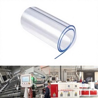 Machine de production de feuilles transparentes en PVC/PMMA/PET/ABS/PP/TPU/PC, équipement pour feuilles acryliques, ligne d'extrusion de film PVC