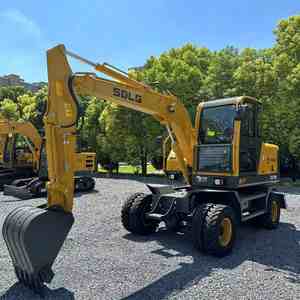 Pelle rétrocaveuse hydraulique SDLG EA775H de 8 tonnes en bon état avec moteur d'origine et composants du noyau de la pompe - Product Image 2