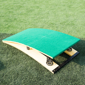 Planche à ressorts en bois en forme <span class=keywords><strong>de</strong></span> S standard, épaissie, pour gymnastique, avec assistance à la ressort, pour enfants et adultes, adaptée aux écoles - Product Image 4