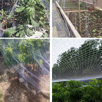 Filet anti-grêle en HDPE blanc anti-UV pour l'agriculture / Filet anti-gel pour jardin potager, protection des plantes agricoles et des bassins