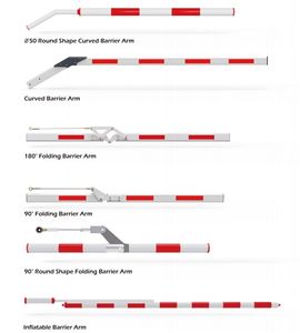 Publicité pliante incurvée ronde de clôture télescopique droite de bras de boom de porte de barrière de route de WS avec la LED - Product Image 3