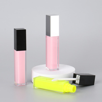 Contenants de brillant à lèvres roses OMI OEM 4ML, tubes vides pour huile à lèvres avec bouchon à vis recyclable, emballage cosmétique pour tubes applicateurs de teinture à lèvres