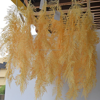 Nouvelle guirlande suspendue en PE écologique, style queue de phénix, 110 cm, pour la décoration suspendue au plafond des hôtels, des magasins, des bibliothèques, des bureaux et des maisons