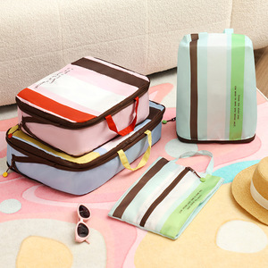 Travel Clothing Organizer Storage <b>Bags</b> Rectangle Waterproof Large Capacity For Home Travel <b>Compression</b> Suitcases Underwear - Product Image 1