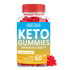 OEM/ODM usine personnalisé Keto Gummies cétone graisse ventre perte brûleur gestion du poids vert pomme cidre vinaigre Keto ours Gummies - Product Image 4