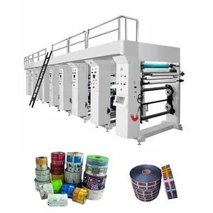 High quality bag printing machine paper gravure press