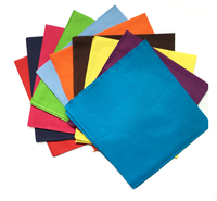 Grote 100% Katoen Effen Kleur Kleurrijke Bedrukken Bandana Multifunctionele Cowboy Hoofdband