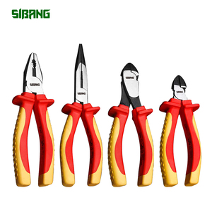 <span class=keywords><strong>Spang</strong></span> se especializa en la producción de alicates de electricista de la serie aislada, Alicates de punta de aguja especiales de electricista de 8 pulgadas - Product Image 1