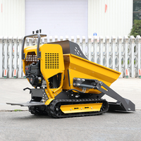 OEM ODM Hochwertige hydraulische 500kg Mini Garden Compact Track Gummi Crawler Dumper zu verkaufen