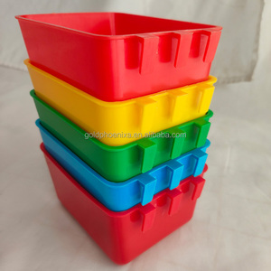 Qa nhiều loại nhựa gia cầm uống gà thức ăn cốc LỒNG CHIM Cốc trung chuyển chim bồ câu trung chuyển - Product Image 1