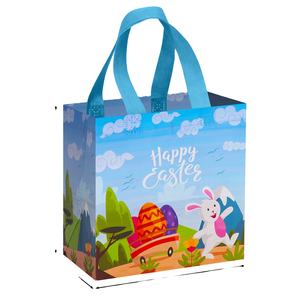 Sacs en plastique portables de remerciement pour entreprises, sacs de courses en plastique à motif floral avec poignée souple, sacs de courses - Product Image 1