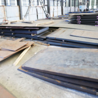 Meilleure vente : Tôle d'acier laminée à chaud S235J0 30x1000x6000mm pour ponts, travées et piliers, finition sablée et apprêtée