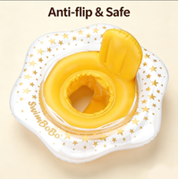Siège de bain gonflable pour bébé en PVC écologique pour enfants de 0 à 6 ans