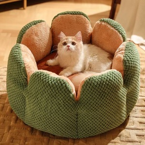Neue Form Design kuscheln weichen Hund Katze Haustier Bett Sofa Großhandel mit Polster abnehmbare Abdeckung Anti-Rutsch-Boden - Product Image 1