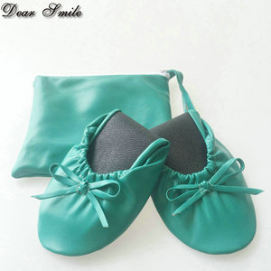 Zapatos Planos <span class=keywords><strong>de</strong></span> Ballet Coloridos y Plegables para Mujer con Bolso, Ideales para Invitadas <span class=keywords><strong>de</strong></span> Boda - Cómodos para Otoño/Primavera/Verano - Product Image 1
