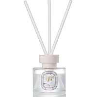 Beyaz Çay Kokulu Reed Difüzör Seti Kare Cam Şişe 100ml Sülfatsız Uzun Süreli İç Mekan Parfümü Gerçek Gardenya Kokusu