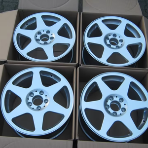 Cerchi Originali TA per Mercedes Benz EVO R107 W126 W124 <span class=keywords><strong>R129</strong></span> 201 203 208 210 Argento 17X8J ET35 ET38 PCD5X112 per Auto Passeggeri - Product Image 4