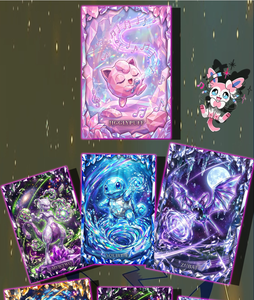 YQ Collection Cinesi de figurines d'anime japonais Pokémon Fan Art, Boîte mystère scellée de haute qualité, Caja Sorpresa, Jeux de société artistiques - Product Image 6
