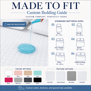 Fabricant de draps de lit, protège-matelas imperméables lavables, draps de lit doux taille complète pour les soins à domicile et les soins aux personnes âgées - Product Image 5