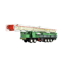 Plateforme de forage montée sur camion Xj350 et plateforme de réparation pour puits de pétrole, norme API pour les champs pétrolifères