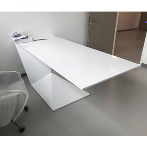 Nhà Máy Trực Tiếp Đá Cẩm Thạch Nhân Tạo Văn Phòng Giám Đốc Điều Hành Bàn Máy Tính Trang Chủ Phòng Học Bảng - Product Image 2