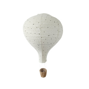 Lanterna in Tessuto a Forma di Mongolfiera |   Decorazione Artigianale da Appendere per Cameretta dei Bambini, Ornamento Pendente per Nursery e Camera da Letto - Product Image 5