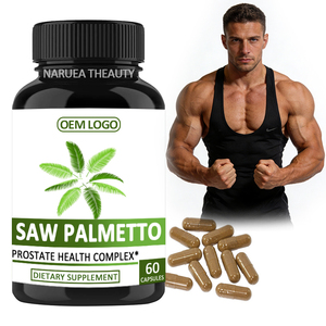 Supplément aux herbes de marque privée OEM pour hommes Capsules naturelles de palmier scie à prostate - Product Image 1