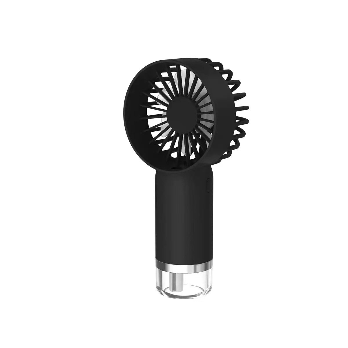 Black misting fan [Charging cable included]