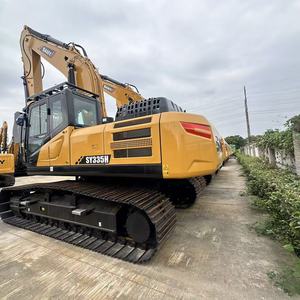 Excavadora de cadenas SANY SY335H de 33 toneladas de alta calidad, nueva, con motor Isuzu, pocas horas de uso, excavadora hidráulica con caja de cambios y bomba de engranajes - Product Image 2