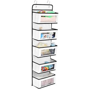 Organisateur mural de porte de haute qualité d'usine OEM avec 5 poches transparentes - Product Image 2