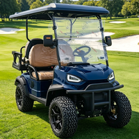 Voiturette de golf électrique Rainbow, nouveau modèle 48 volts, personnalisée, 4 places, chariot de golf électrique, buggy électrique, 30 km/h, 70-90 km d'autonomie