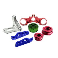 Accessoires et pièces de moto en acier inoxydable et aluminium usinés sur commande par CNC avec services d'électroérosion à fil