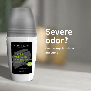 Déodorant Roll-on Flora Ruby Extreme Blast 50ml Protection longue durée contre les odeurs Sans aluminium Déodorant Roll-in - Product Image 4