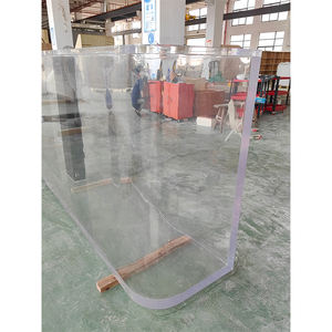 Akuarium akrilik transparan besar tidak beraturan persegi kualitas tinggi tangki ikan rumah - Product Image 4