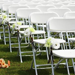 เก้าอี้พลาสติกพับได้แบบแบนสำหรับใช้ในสวนกลางแจ้งน้ำหนักเบาสำหรับงานแต่งงานงานแคมป์ปิ้งงานเฉลิมฉลอง - Product Image 3