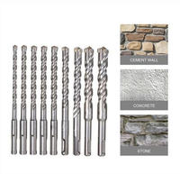 Jeu de forets en carbure personnalisés SDS Plus, acier tungstène, 6 mm, outils de perçage pour briques et maçonnerie
