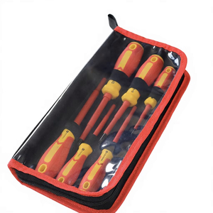 Insulated <b>Screwdriver</b> <b>Set</b> 4 Pcs <b>Phillips</b> Cross Head Plastic Handle Anti Slip Texture For Electrical Repair DIY Tools - Product Image 5