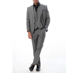 Traje de Pantalón y Chaqueta para Hombre, Premium, 100% Algodón, Transpirable, Conjunto de Dos Piezas para Uso Corporativo y Profesional - Product Image 1