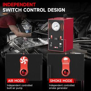 Detector de Fugas de Humo ANCEL S200 EVAP para Automóviles y Motocicletas, Herramienta de Diagnóstico de Máquina de Humo, Probador de Vacío, Localizador de Fugas de Tuberías de Combustible y <span class=keywords><strong>Aceite</strong></span> - Product Image 5