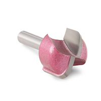 Fraise CNC personnalisable TideWay pour le bois, fraise de gravure à double fond rond de 6 mm pour outils de travail du bois, prise en charge ODM OEM