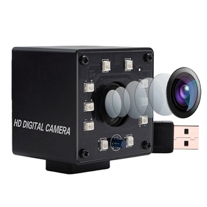 Telecamera per Videoconferenze ELP USB2.0 2MP 30fps con Visione Notturna Full HD Webcam per Sorveglianza Industriale UVC con Certificazione CE FCC - Product Image 1