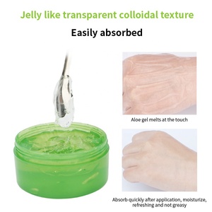 Produits de soin de la peau, hydratants, apaisants, réparateurs, vitamines, gel de collagène pur à 99%, gel d'aloe vera biologique pour le visage - Product Image 5